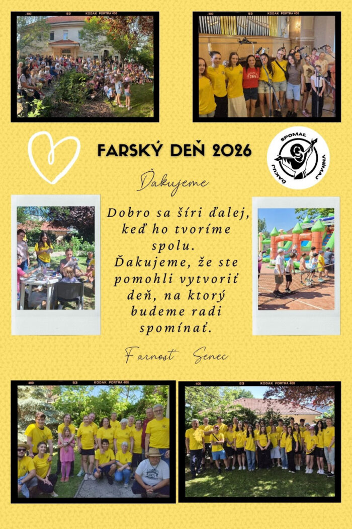 Farský deň 2026 — ďakujeme