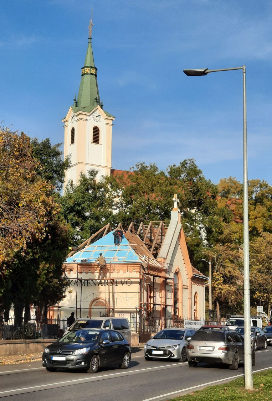 Výmena krytiny na Starom dome smútku (2024)
