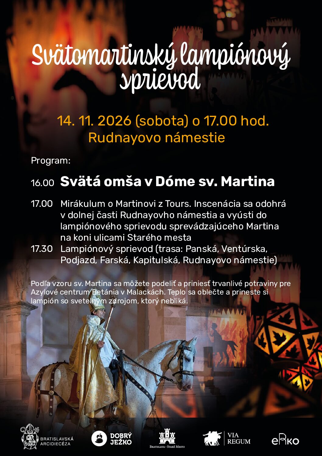 svätomartinský lampiónový sprievod